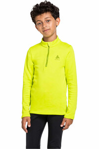 Odlo forro polar niño Midlayer 1/2 zip BERRA KIDS vista frontal