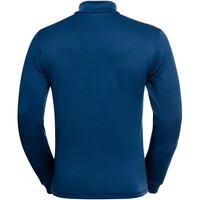 Odlo forro polar hombre Midlayer full zip BERRA vista trasera