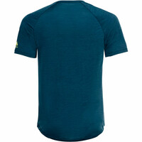 Odlo camiseta montaña manga corta hombre T-shirt s/s crew neck CONCORD SUMMIT PRI vista trasera