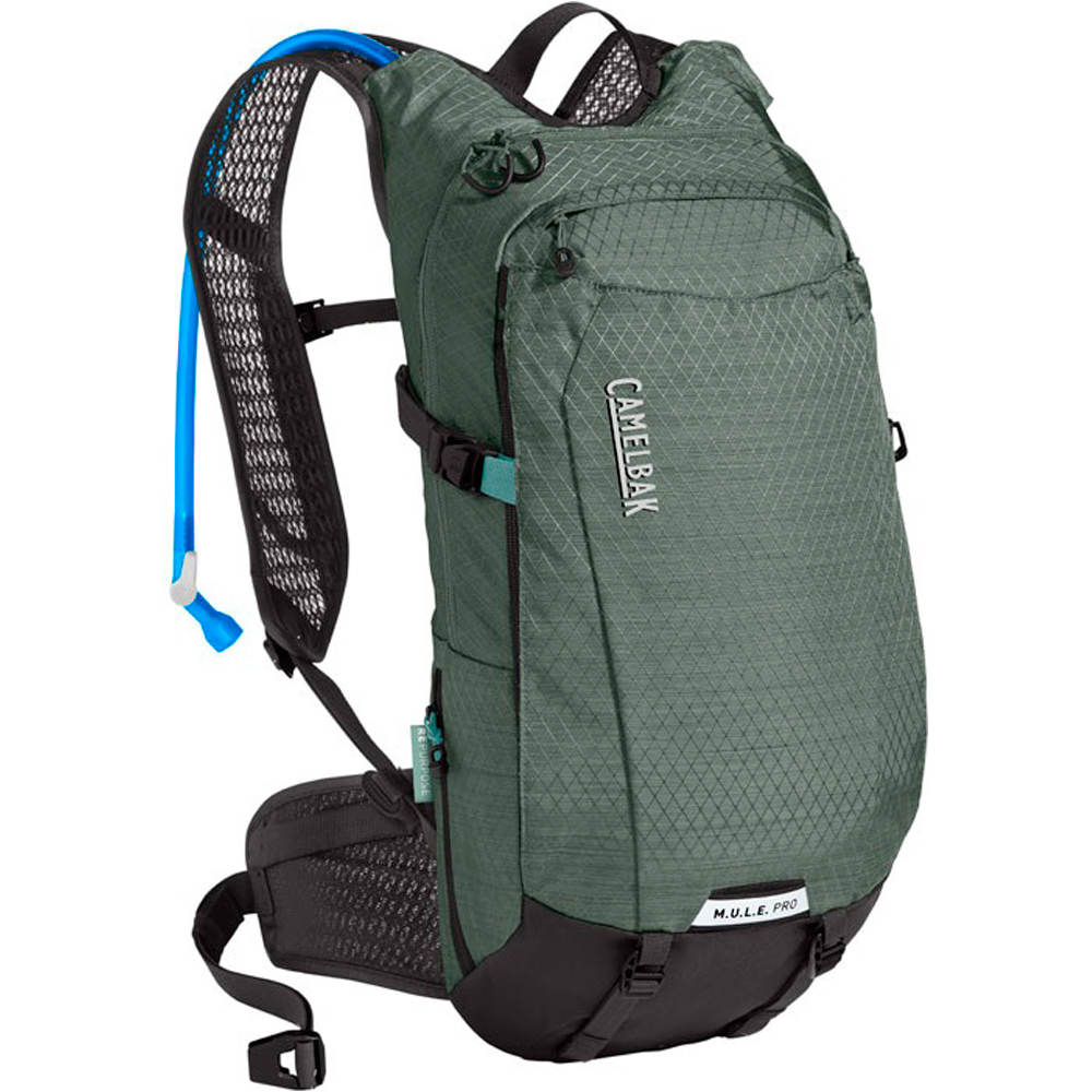 Camelbak mochila hidratación MULE PRO 14 AGAVE 3L vista frontal