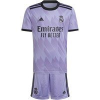 adidas equipación fútbol niño R.MADRID 23 A Y KIT vista frontal