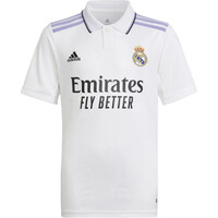adidas camiseta de fútbol oficiales niño Real Madrid vista frontal