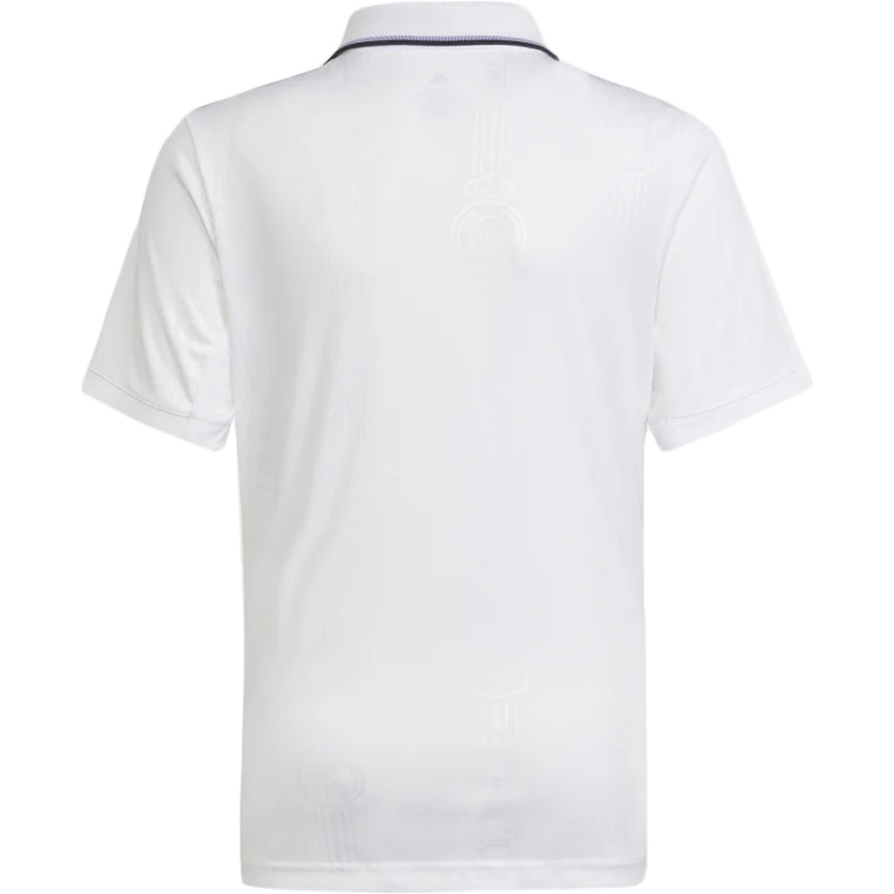 adidas camiseta de fútbol oficiales niño Real Madrid vista trasera