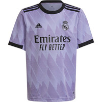 adidas camiseta de fútbol oficiales niño R.MADRID 23 A JSY Y vista frontal