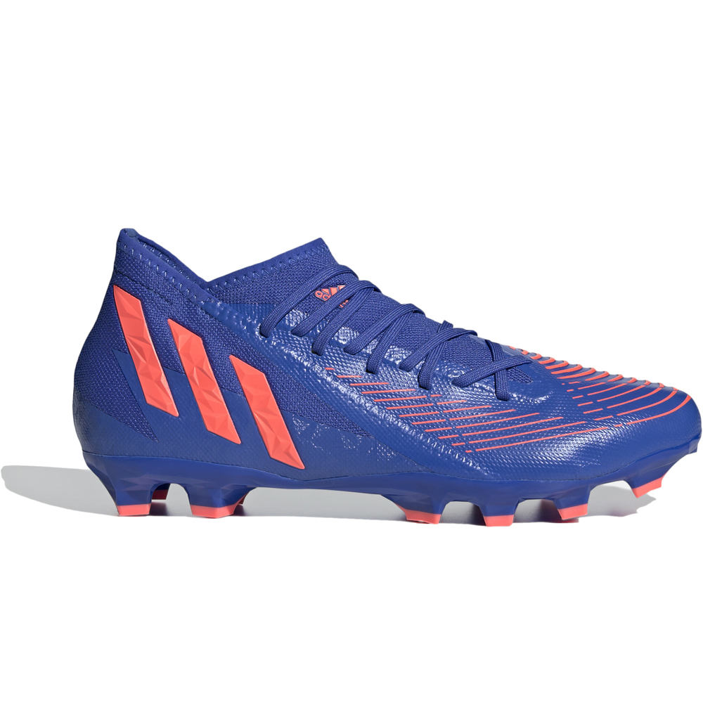 adidas botas de futbol cesped artificial PREDATOR EDGE .3 MG AZRO lateral exterior