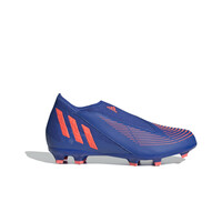 adidas botas de futbol niño cesped artificial PREDATOR EDGE .3 LL FG J AZRO lateral exterior