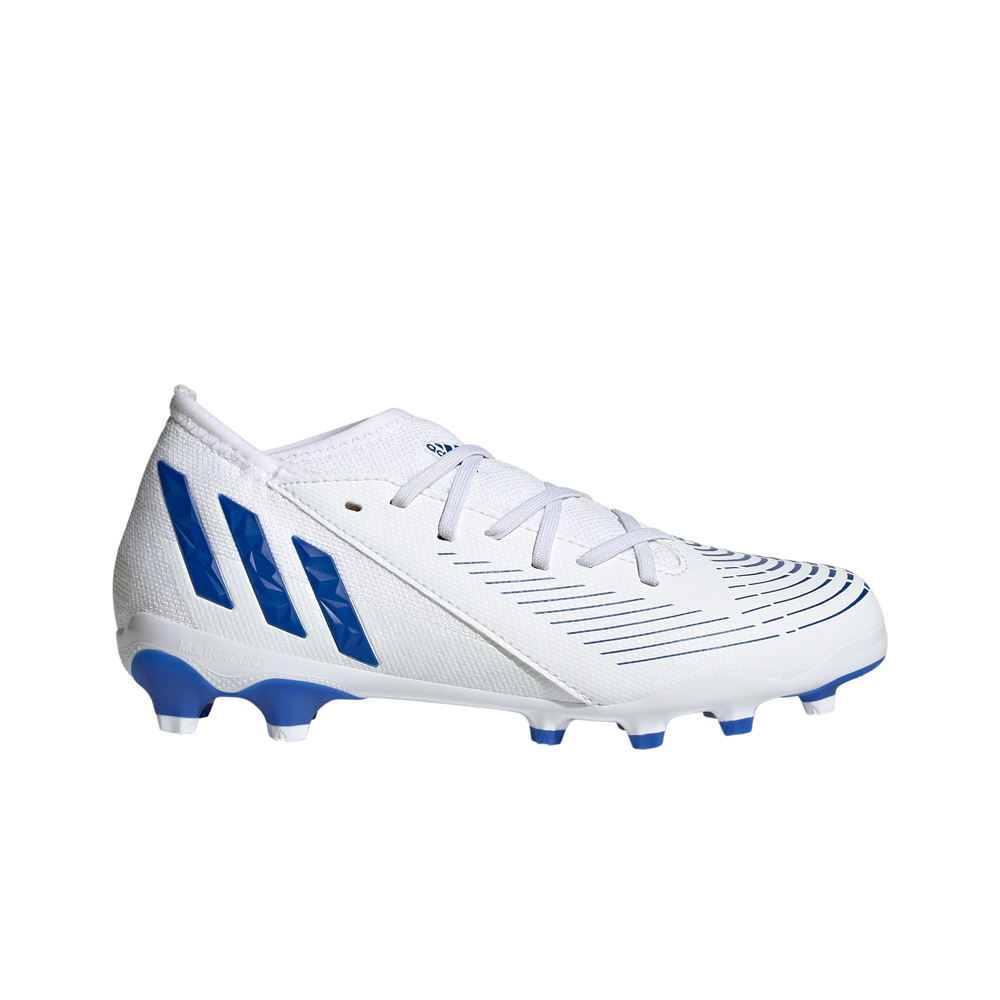 adidas botas de futbol niño cesped artificial PREDATOR EDGE .3 MG J BLAZ lateral exterior