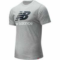 New Balance camiseta manga corta hombre Essentials Stacked Logo Tee vista frontal