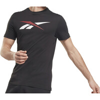 Reebok camiseta manga corta hombre TE Vector Logo Tee vista detalle