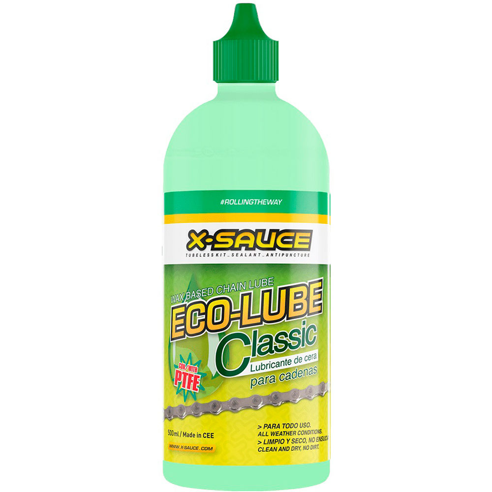 X-Sauce aceites y lubricante bicicleta X-SAUCE ECOLUBE 500 ML vista frontal