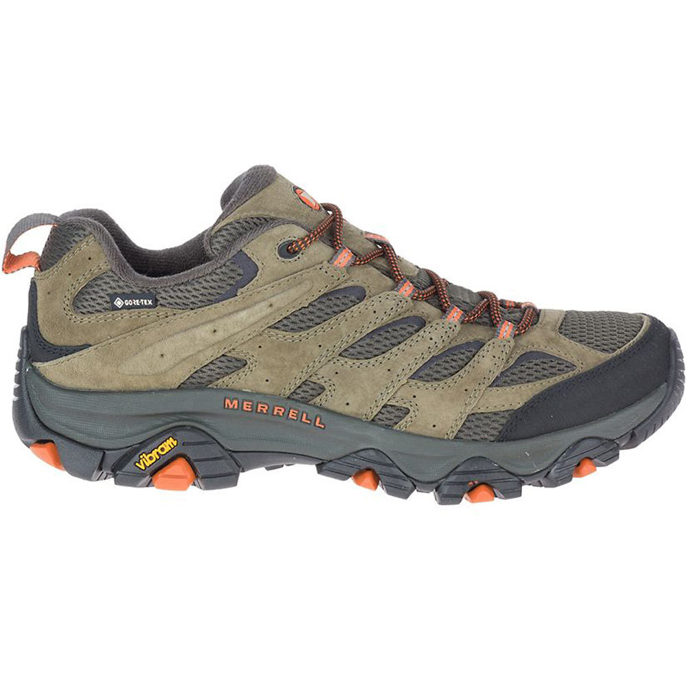 Moab 3 gore-tex zapatilla trekking hombre Verde (46)