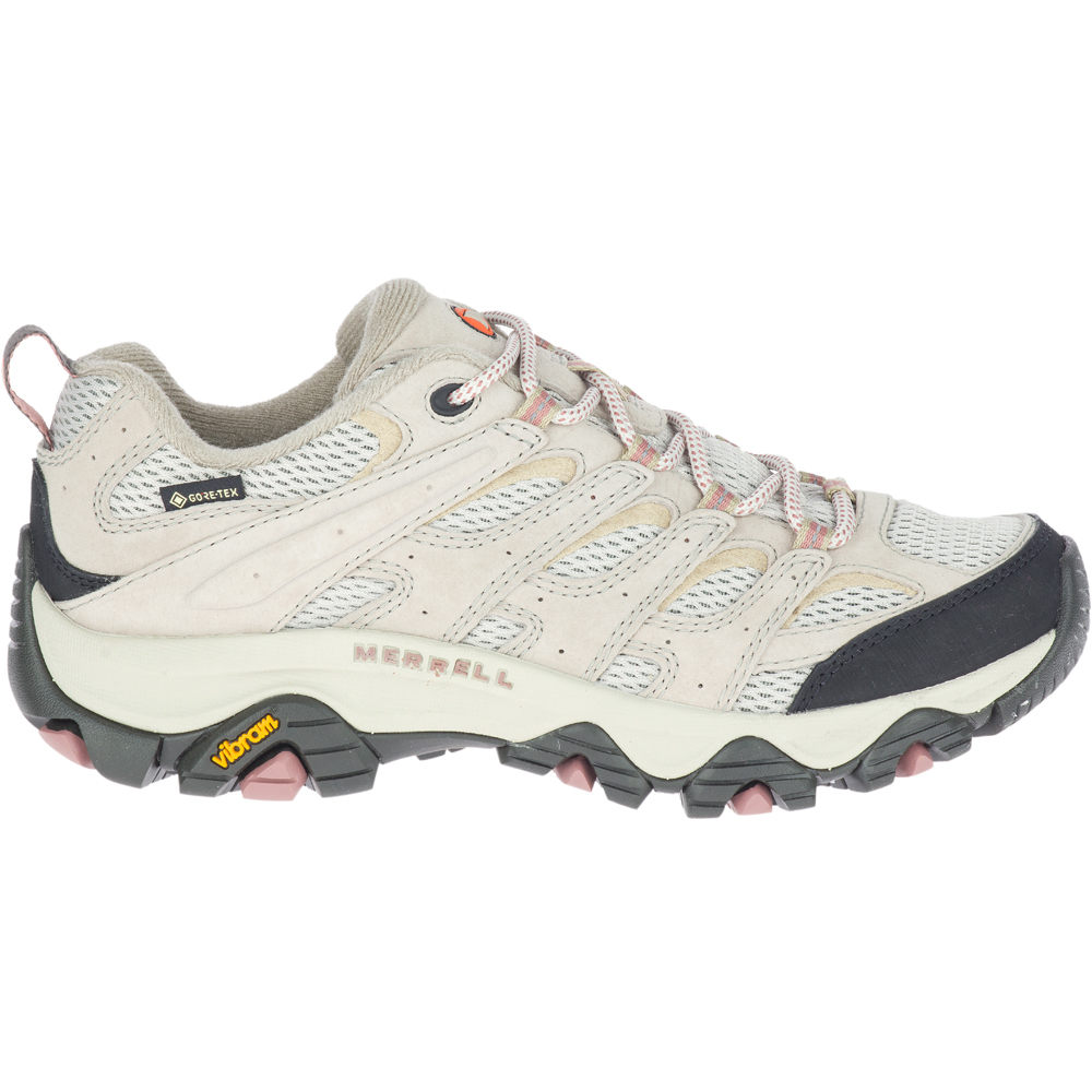 Moab 3 gore-tex zapatilla trekking mujer Blanco (38)