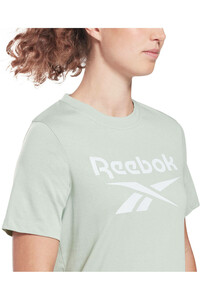 Reebok camiseta manga corta mujer RI BL Tee vista detalle