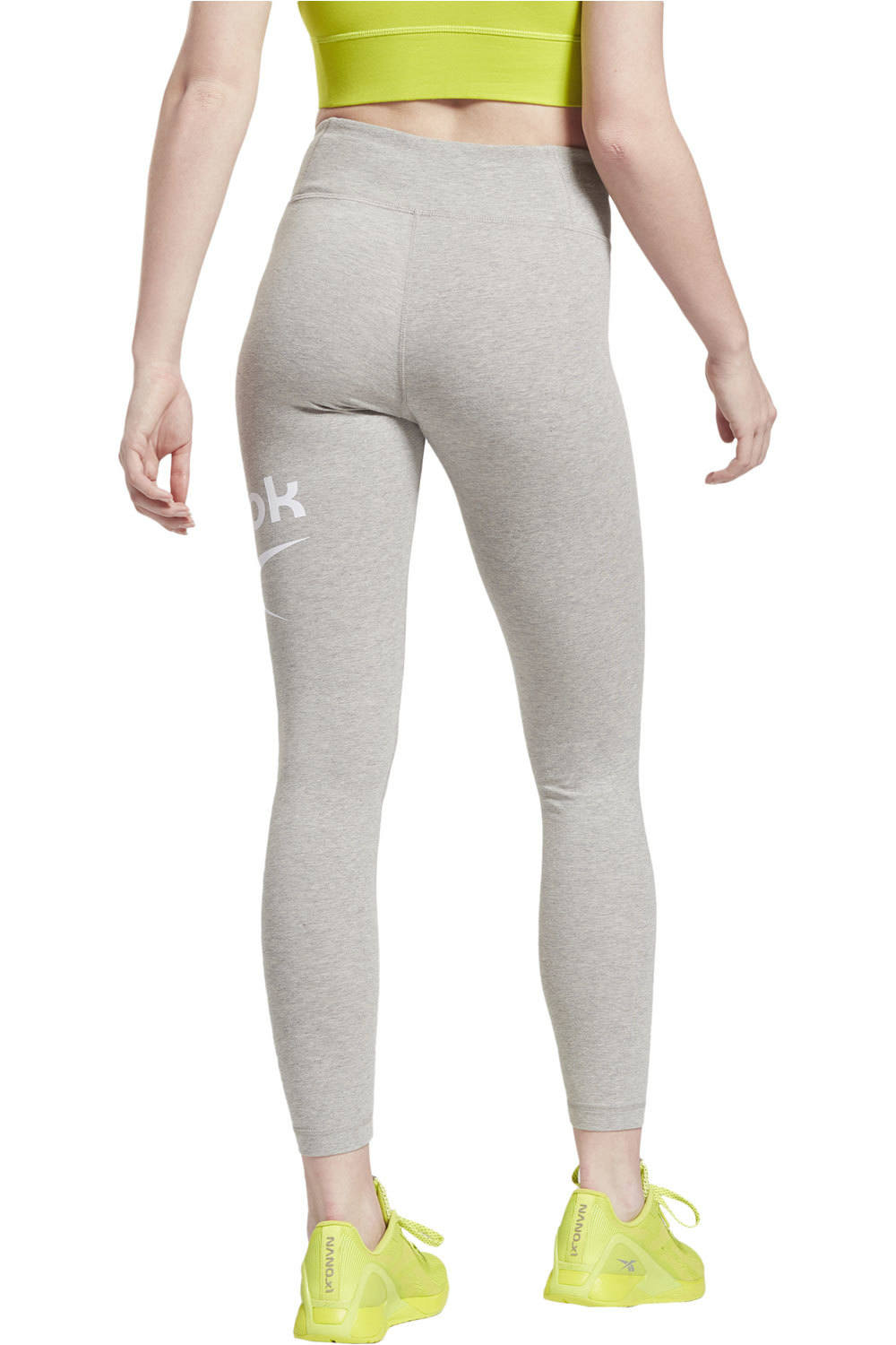 Reebok pantalón mujer RI BL Cotton Legging vista trasera