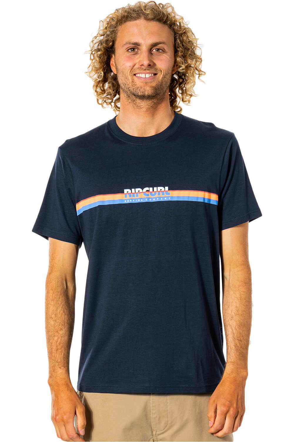 Rip Curl camiseta manga corta hombre SURF REVIVAL TEE vista frontal