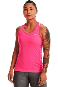 Under Armour camiseta tirantes fitness mujer UA HG ARMOUR RACER TANK vista frontal