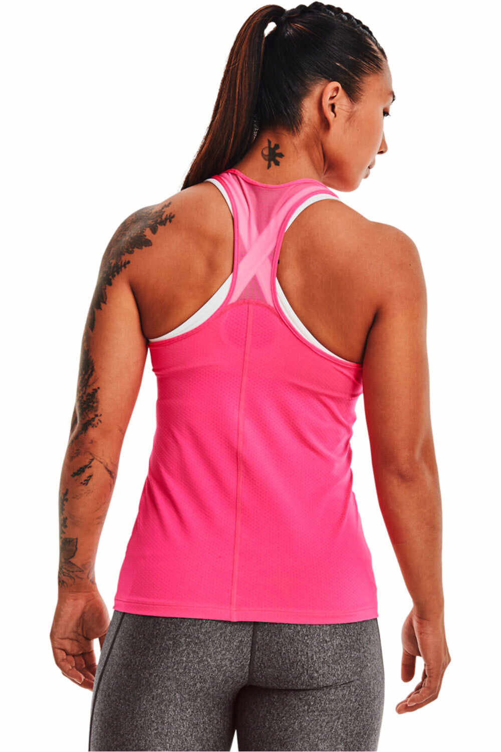 Under Armour camiseta tirantes fitness mujer UA HG ARMOUR RACER TANK vista trasera