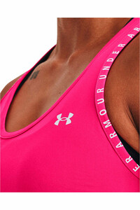 Under Armour camiseta tirantes fitness mujer UA KNOCKOUT TANK vista detalle