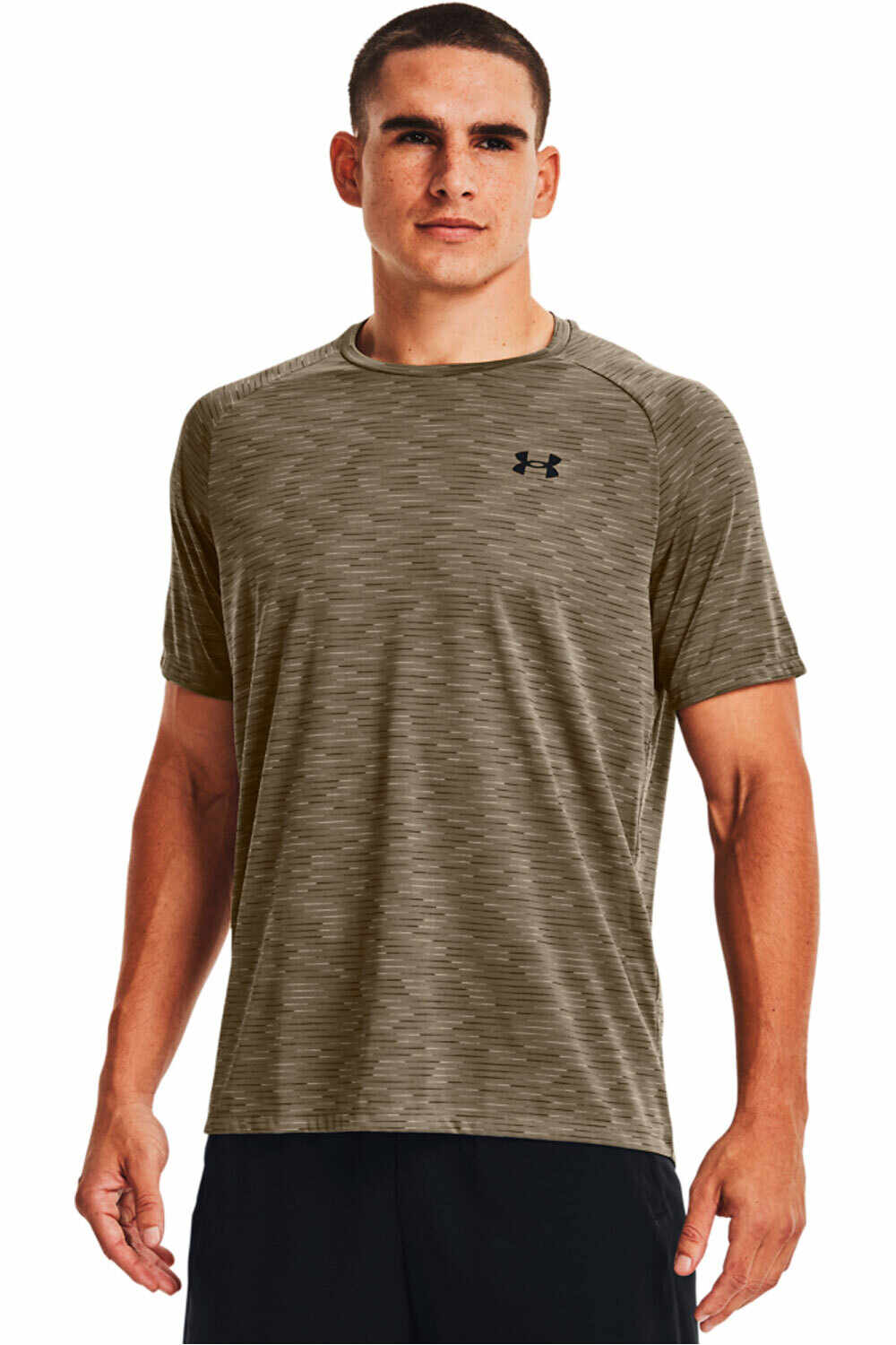 Under Armour camiseta fitness hombre UA TECH 2.0 DASH SS vista frontal