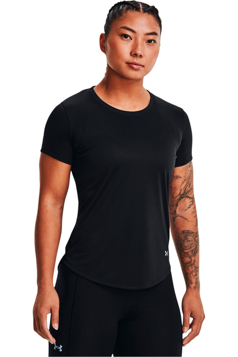 Under Armour camiseta entrenamiento manga corta mujer UA SPEED STRIDE 2.0 TEE vista frontal