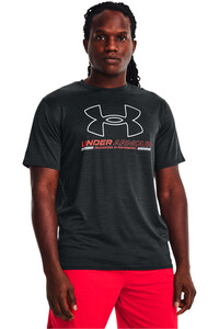 Under Armour camiseta fitness hombre UA TRAINING VENT GRAPHIC SS vista frontal