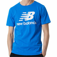 New Balance camiseta manga corta hombre Essentials Stacked Logo 04
