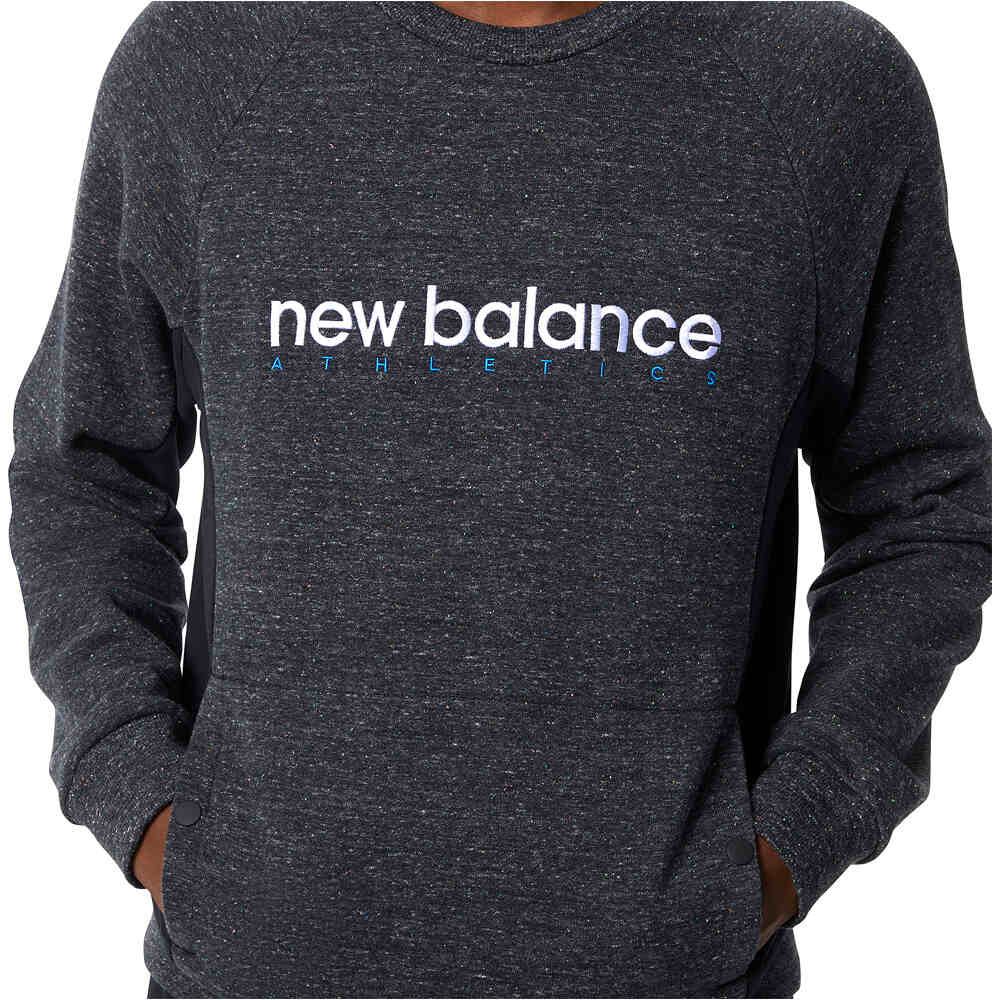 New Balance sudadera hombre NB Athletics Amplified NEP vista trasera