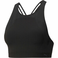 Puma sujetadores deportivos Low Impact Long Line Seamless Bra vista detalle