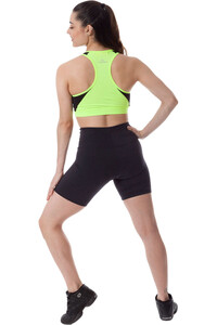 Ginadan pantalones y mallas cortas fitness mujer Bermuda Sensation vista trasera