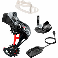 Sram grupo mtb KIT X01EAGLE AXS RED CAMBIO+MANDO+CARG vista frontal