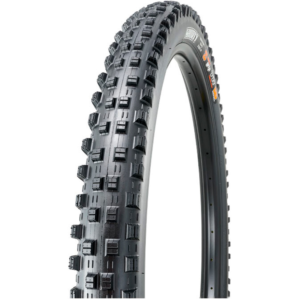 Maxxis cubiertas mtb SHORTY DOWNHIL27.5X2.4WT FOLDA.3CG/DH/TR vista frontal