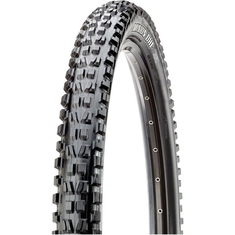 Maxxis cubiertas mtb MINION DHF MOUNTAIN 20X2.40 60 TPI WIRE vista frontal