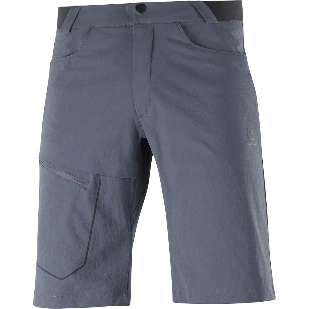 Salomon pantalón corto montaña hombre WAYFARER SHORTS M vista frontal