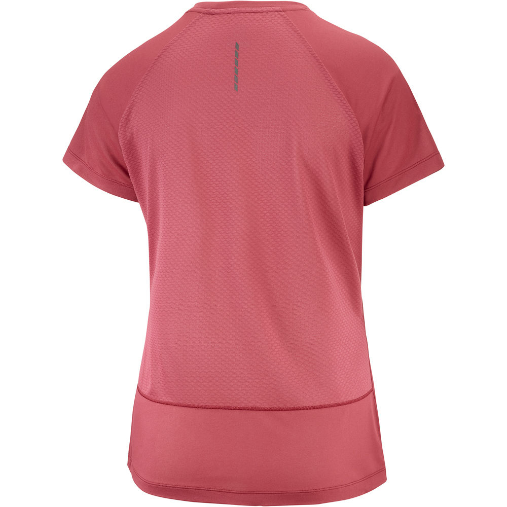 Salomon camiseta entrenamiento manga corta mujer CROSS REBEL SS TEE W vista trasera