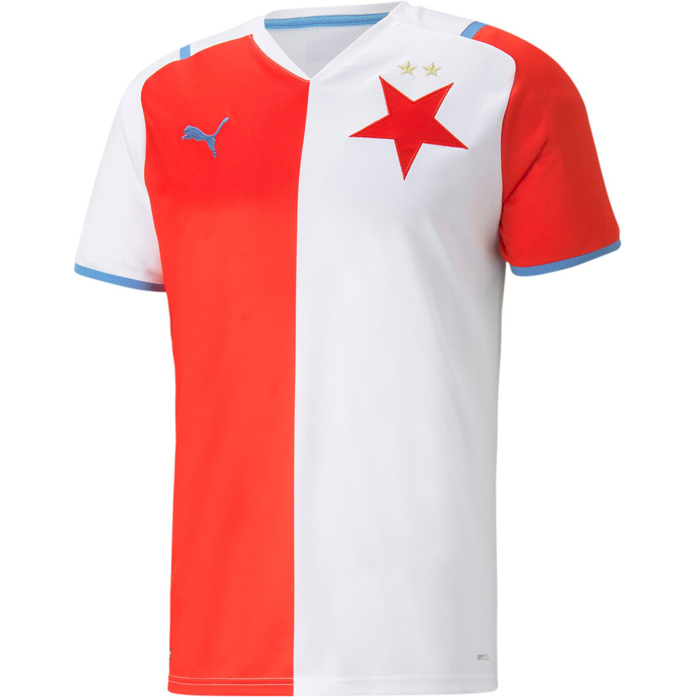 Camiseta de fútbol oficiales slavia prague 22 home shirt replica