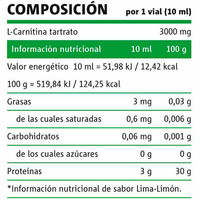 Neo Proline Magnesio L-CARNITINE 3.0 LIMA-LIMON 20 VIALE-10ml 01