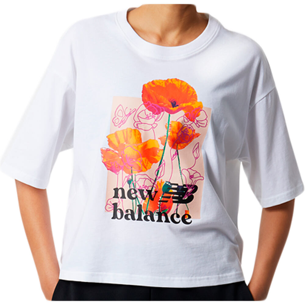 New Balance camiseta manga corta mujer WT21560 vista detalle