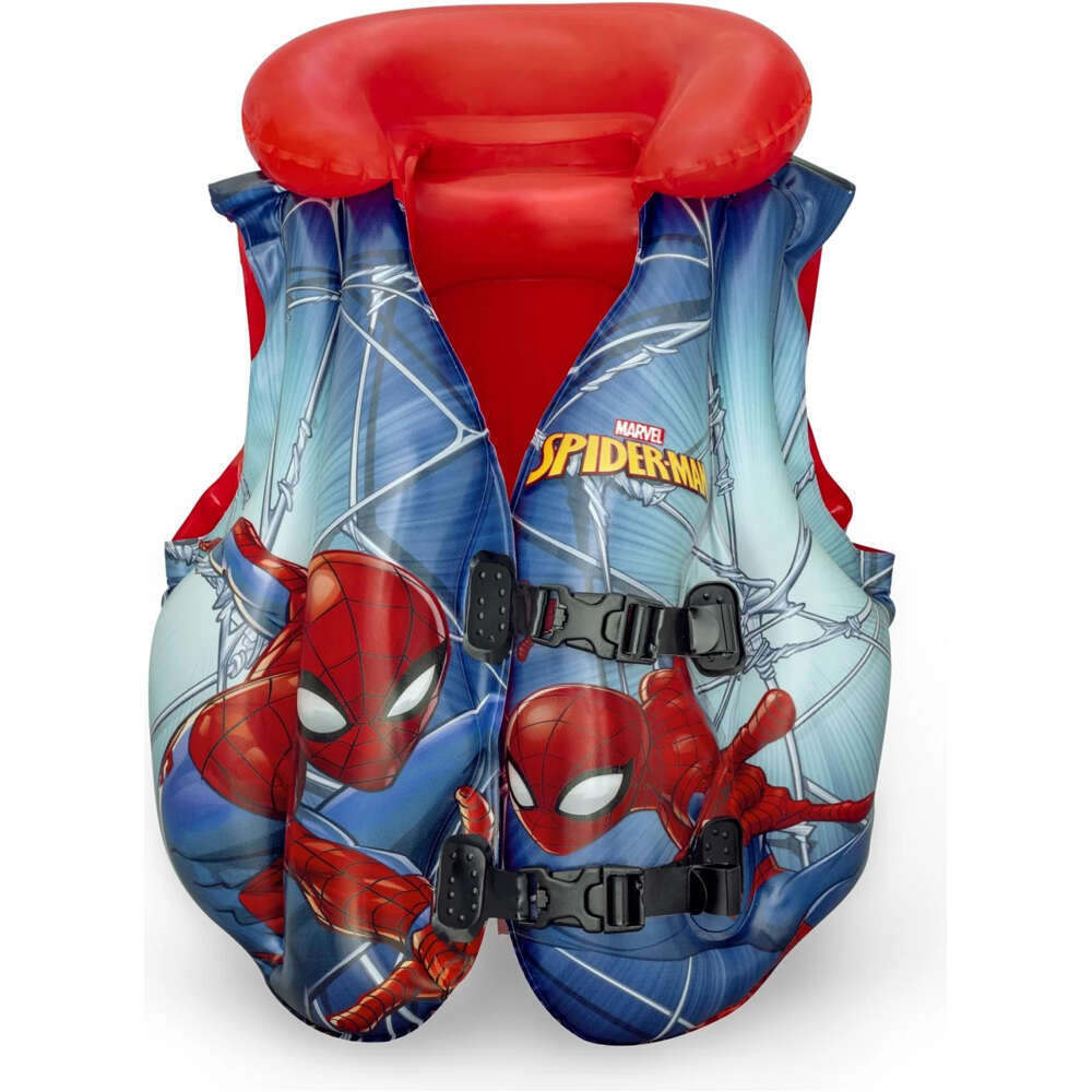 Bestway flotador niño SPIDER-MAN CHALECO INFLABLE vista frontal