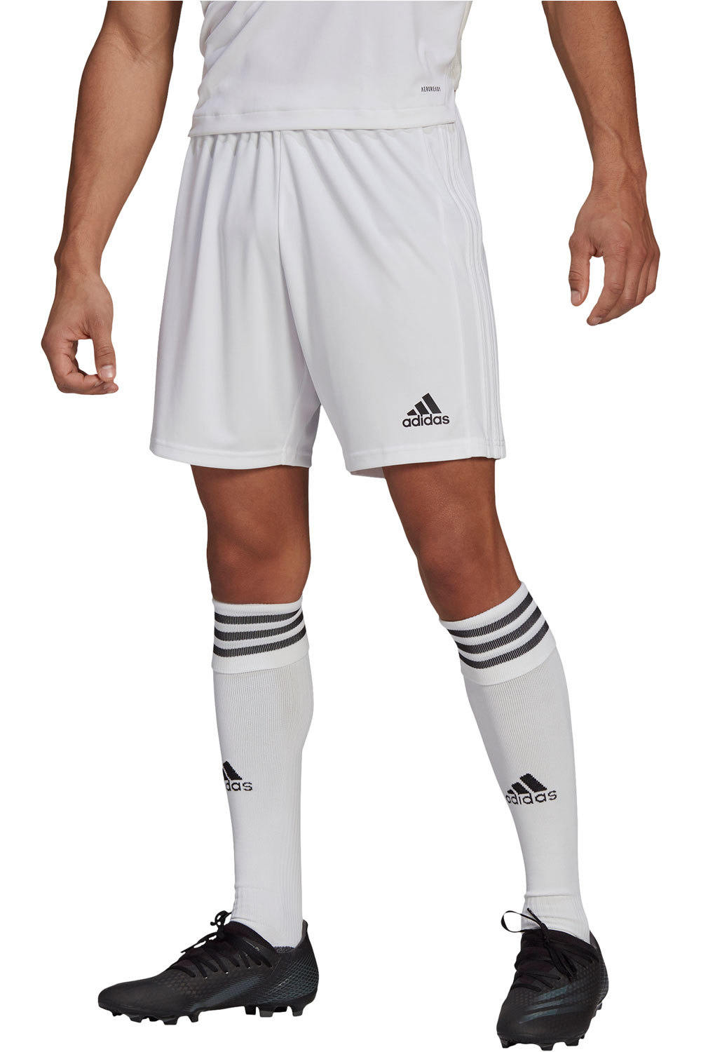 adidas pantalones cortos futbol Squadra 21 vista frontal