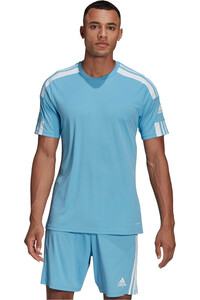 adidas camisetas fútbol manga corta Squadra 21 vista frontal