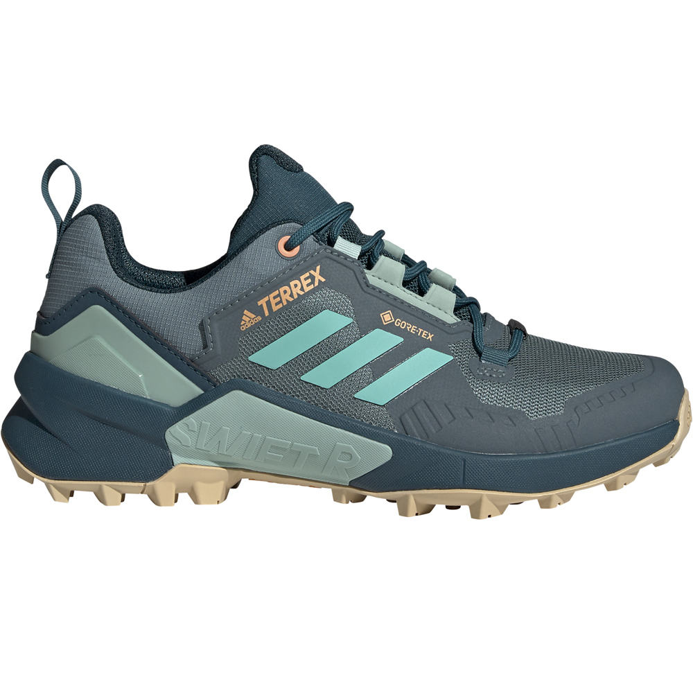 adidas zapatilla trekking mujer TERREX SWIFT R3 GTX W VE lateral exterior