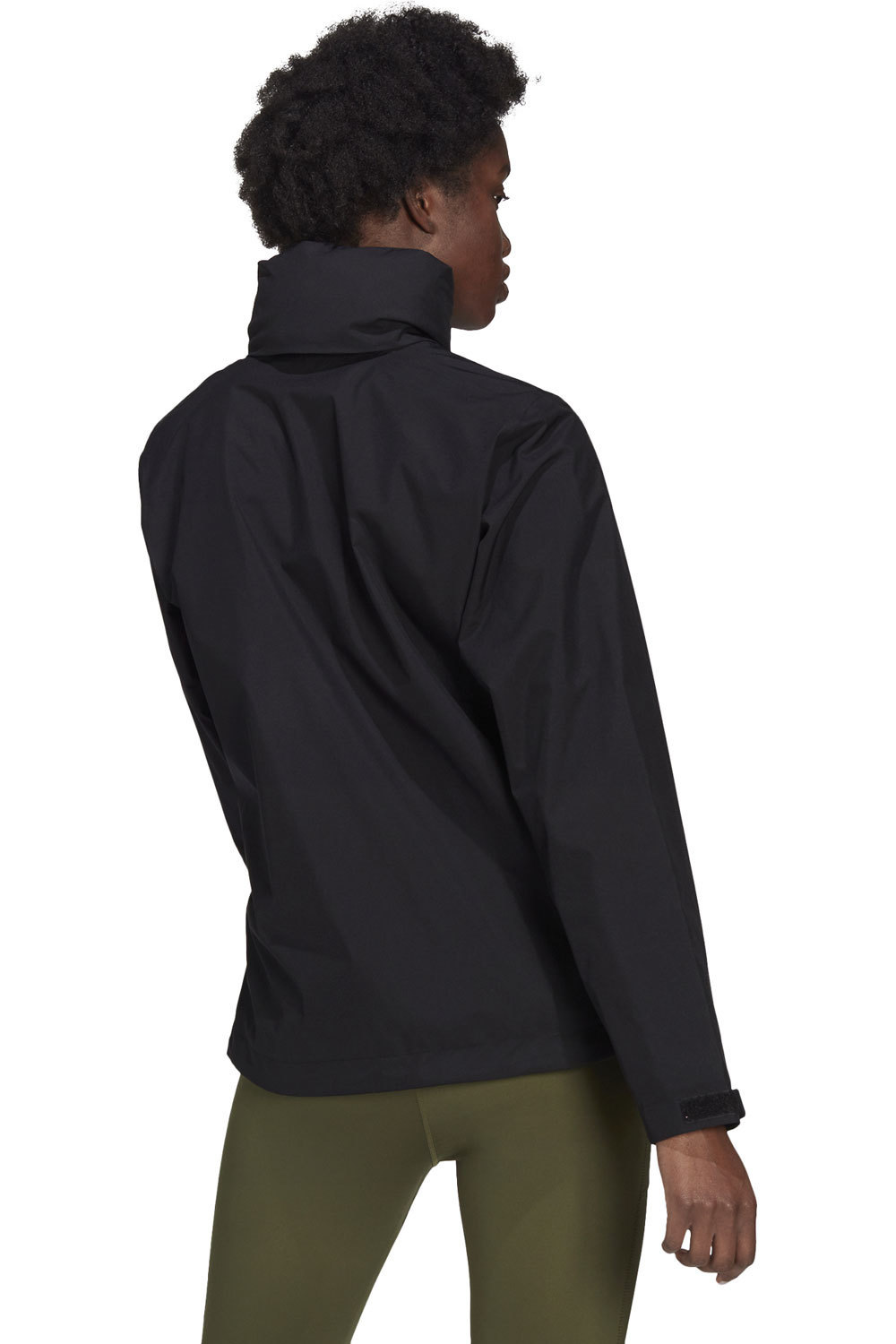 adidas chaqueta impermeable mujer Terrex Multi RAIN.RDY Primegreen Two-Layer impermeable vista trasera