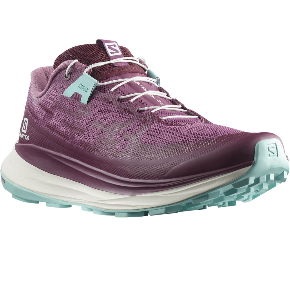 Salomon zapatillas trail mujer ULTRA GLIDE lateral interior