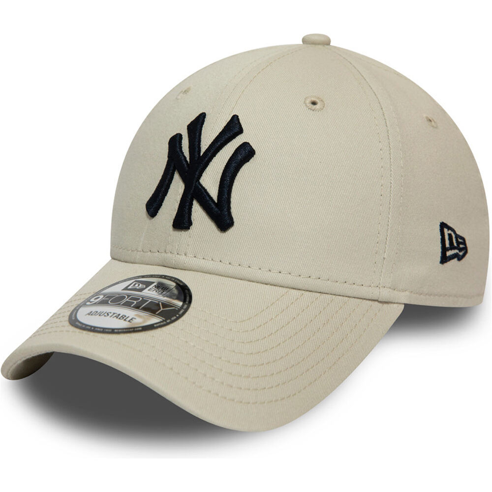 New Era visera lona NEW YORK YANKEES vista frontal