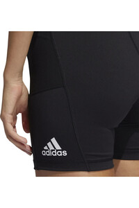 adidas pantalones y mallas cortas fitness mujer TF SHRT 3 BAR T vista detalle