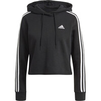 adidas sudadera mujer Essentials Cropped 3 bandas 04