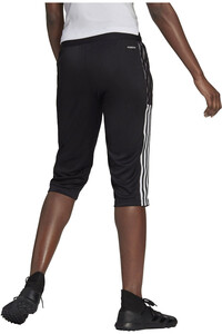 adidas bermuda mujer 3/4 Tiro 21 vista trasera