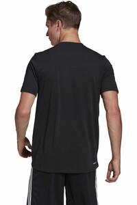 adidas camiseta fitness hombre AEROREADY Designed 2 Move Feelready Sport vista trasera