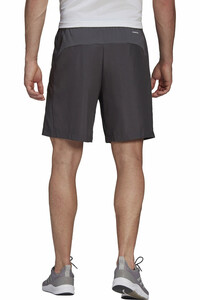 adidas pantalón corto fitness hombre AEROREADY Designed 2 Move Woven Sport vista trasera