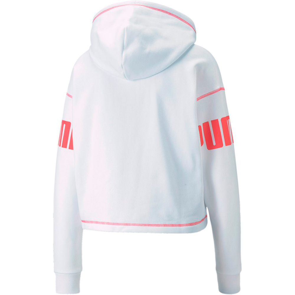 Puma sudadera mujer PUMA POWER Hoodie FL vista trasera